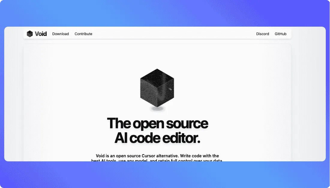 Void Home Page