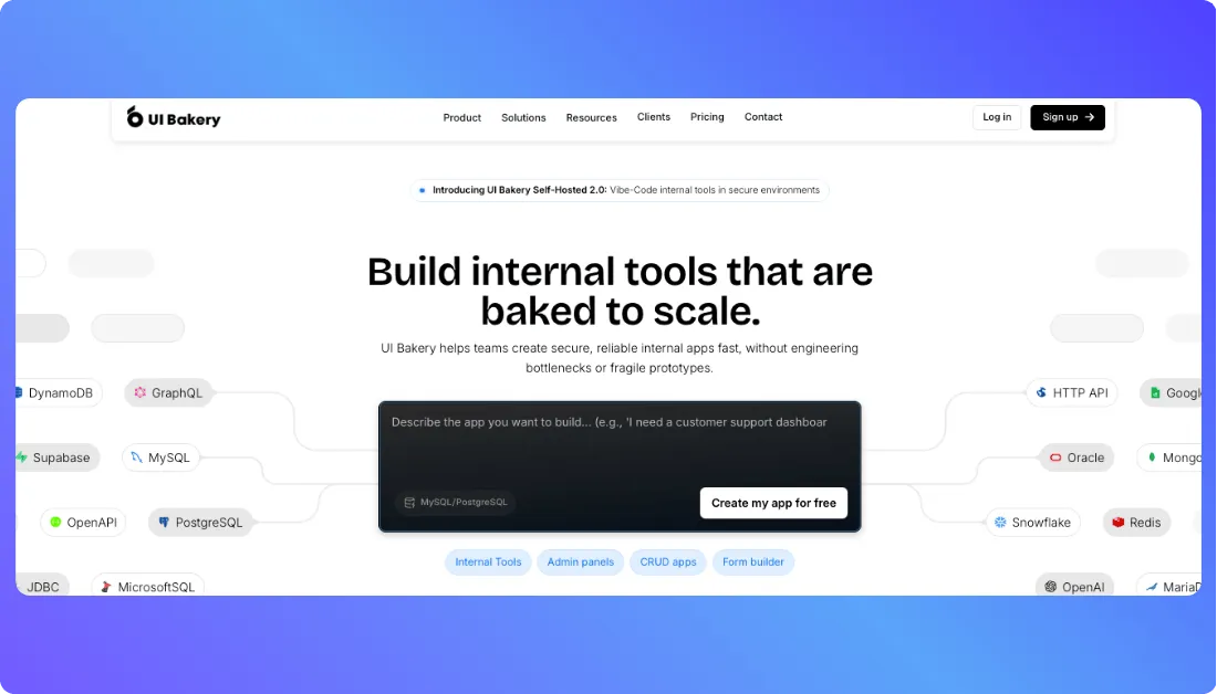 Ui Bakery Home Page