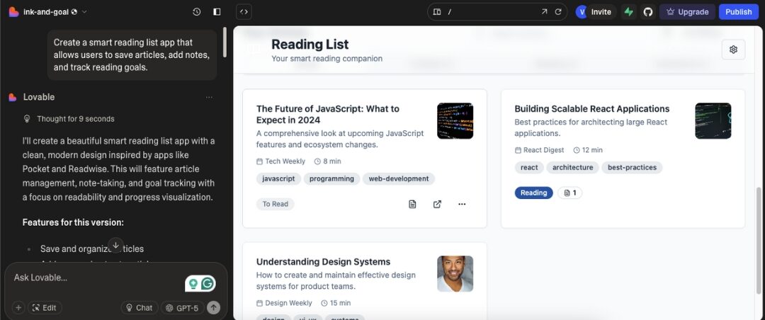 Build Core Features with AI Prompts