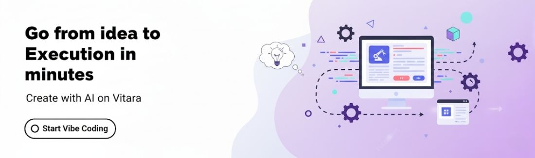 create with AI on Vitara