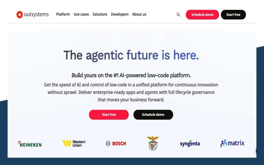 outsystems Home Page