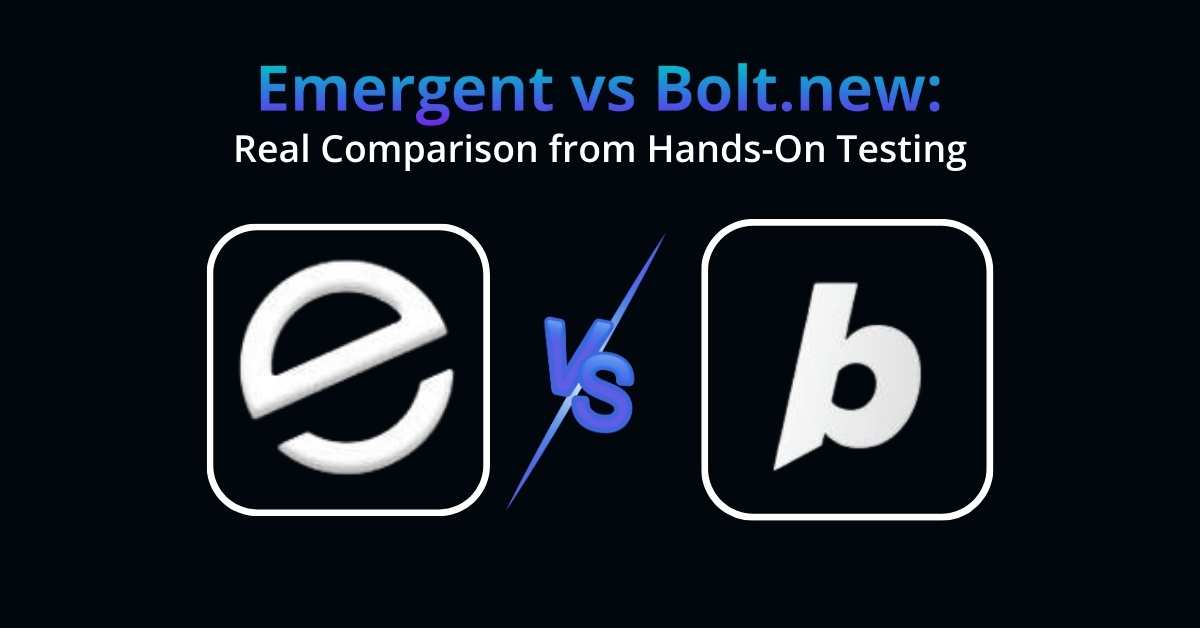 Emergent VS Bolt.new