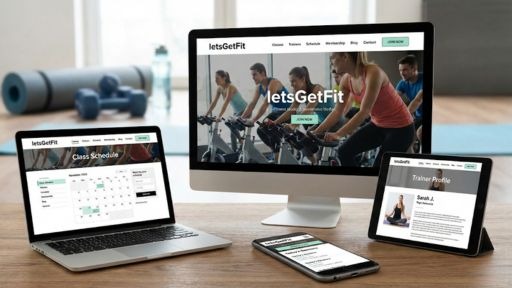 Fitness Website Builder