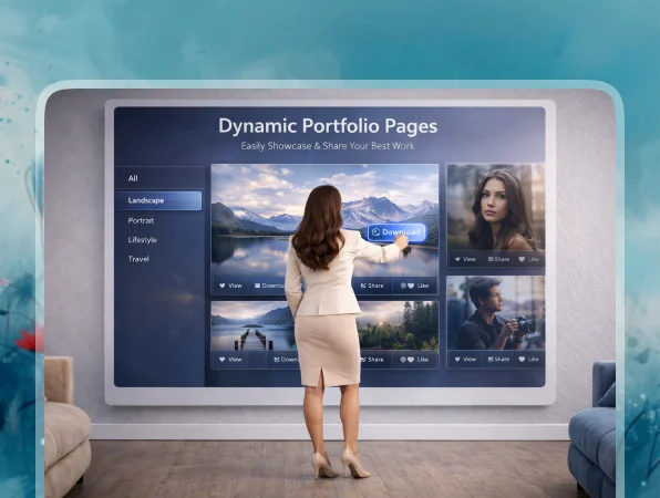 Dynamic Portfolio Pages
