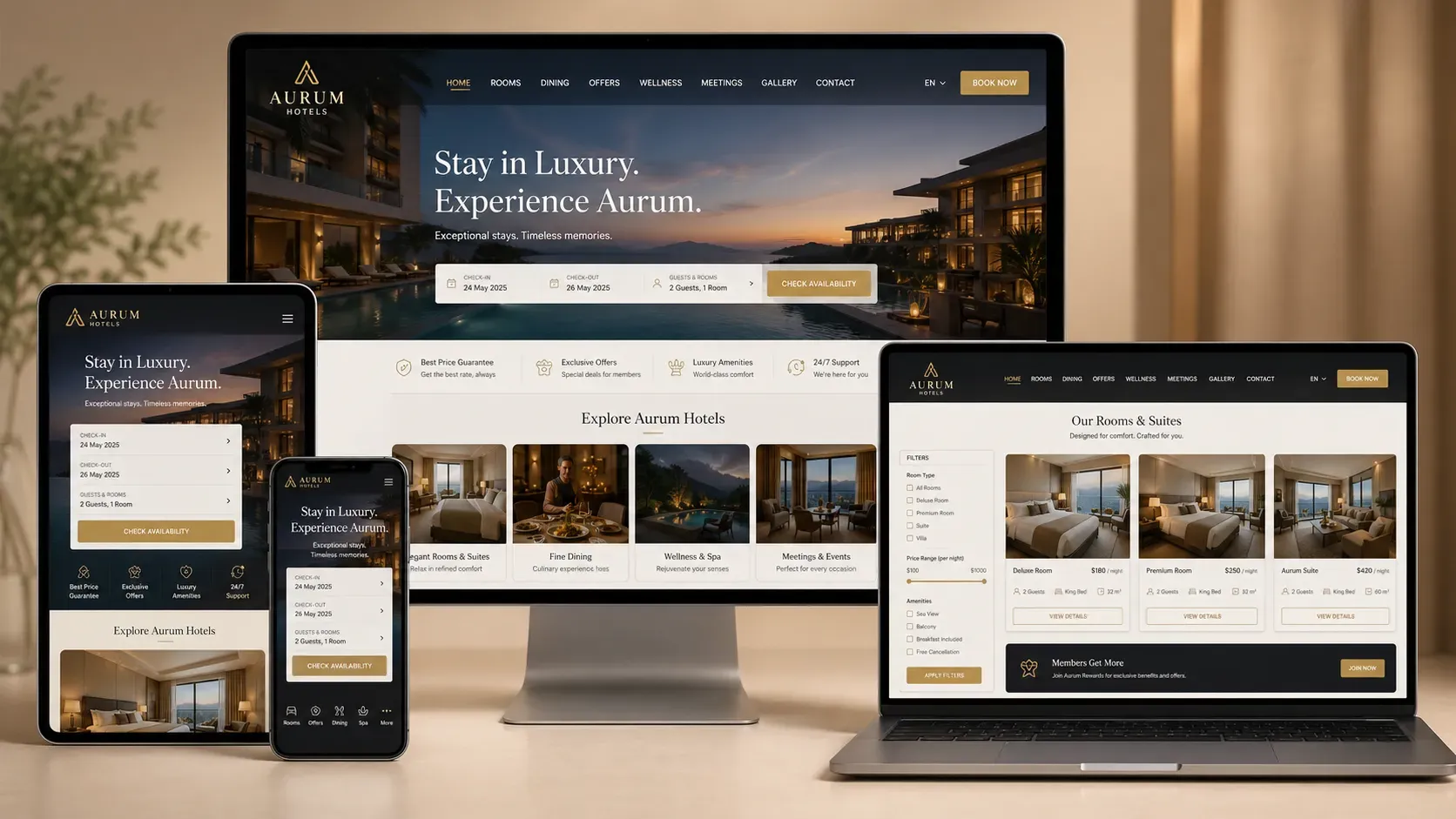 Hotel Website Builder