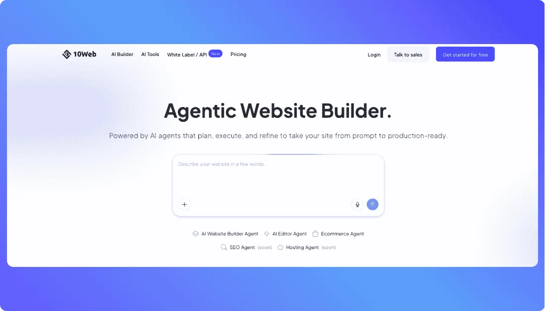 10web Home Page