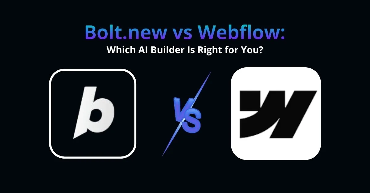 Bolt.new vs Webflow