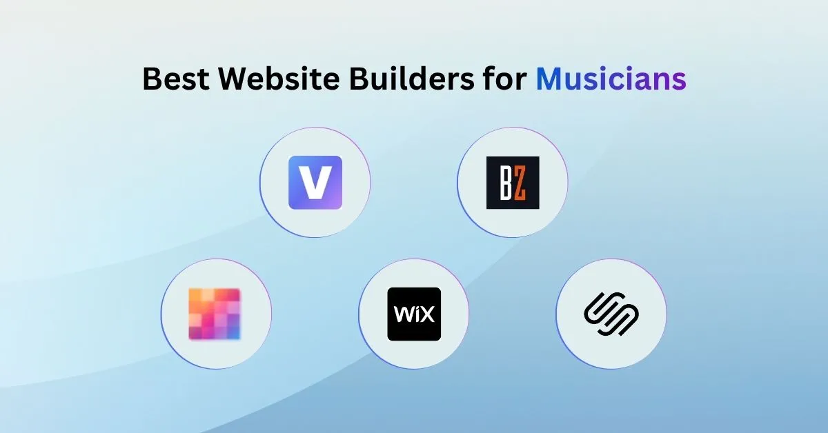 Best Website Builders for Musicians