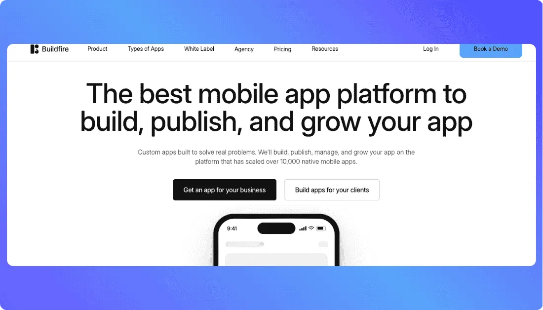 BuildFire Home Page