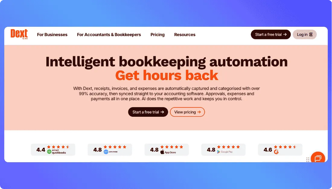 Dext Home Page