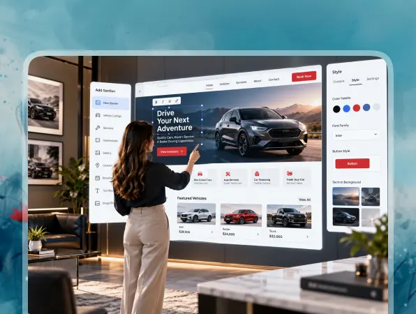 End-to-End Automotive Website