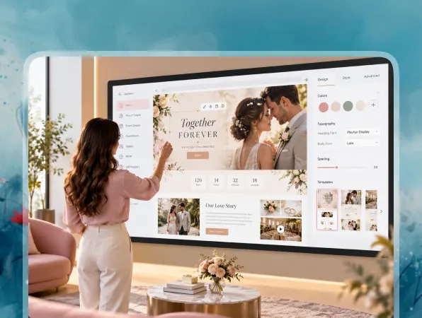 End-to-End Wedding Website