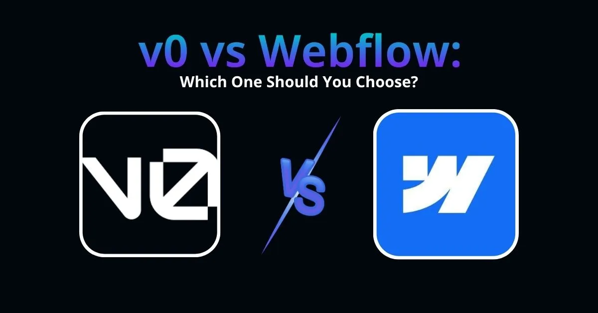 v0 vs Webflow